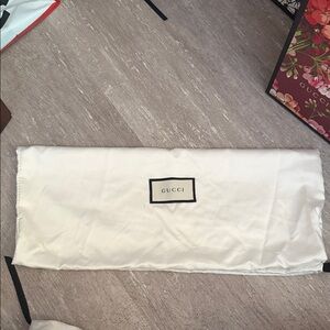 Gucci Cream dust Bag